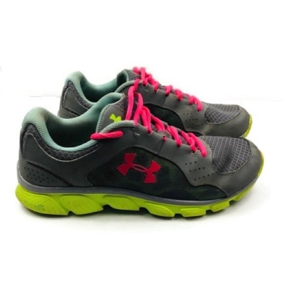 Under Armour Memory Running Shoes, 10 Women | Color:‎ Grey | Size: 10 - Picture 12 of 12
